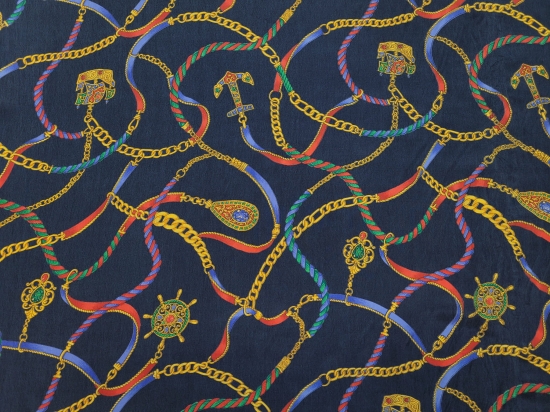 Przejdź do produktu Cupro 100% łańcuchy marynistyczne z kryształami