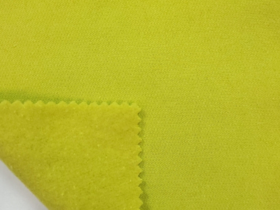 Przejdź do produktu Dresówka drapana żółta