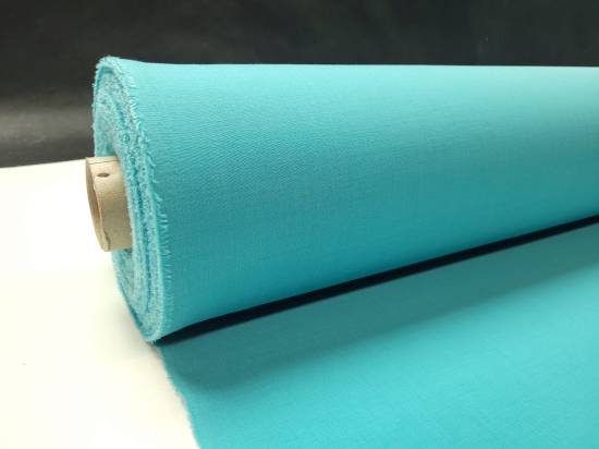 Przejdź do produktu Wełna garniturowa virgin wool PES elastan turkusowa Wilhelm Becker