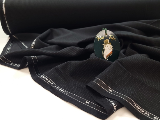 Przejdź do produktu Wełna merino 100% Finest Merino Wool czarna tenis wąski