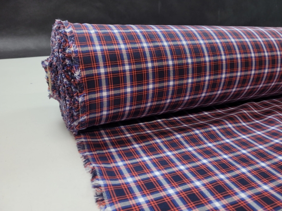 Przejdź do produktu Flanela bawełniana w kratę typu madras