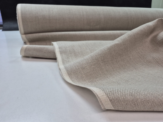 Przejdź do produktu 100% len naturalny Loomstate diagonal C100