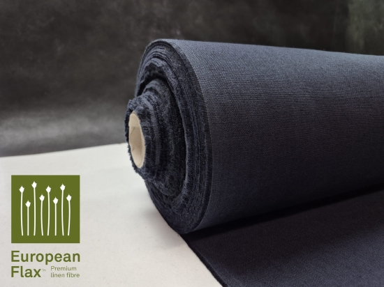 Przejdź do produktu Len odzieżowo-dekoracyjny Easy Care granatowy (navy) Q070