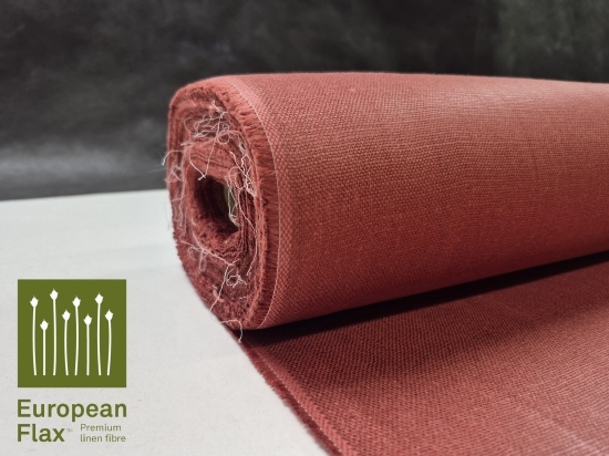 Przejdź do produktu 100% len z połyskiem gęsty i sztywny liczi Chintz P533