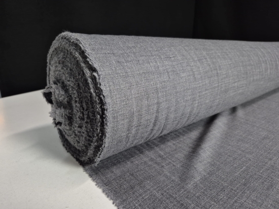 Przejdź do produktu 97% virgin wool 3% elastan wełna garniturowa Wilhelm Becker szara