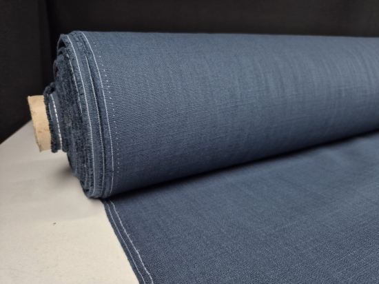 Przejdź do produktu 100% len techniczny obiciowy indygo 320g/m²
