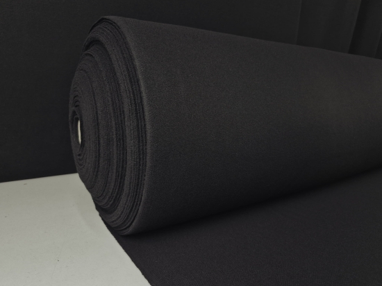 Przejdź do produktu Sukno wełniane z kaszmirem czarne 530g/m² nr. 31C