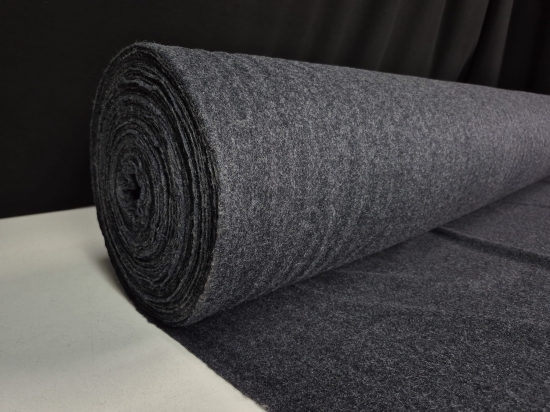 Przejdź do produktu Cienkie sukno wełniane grafit 390g/m² nr. 7