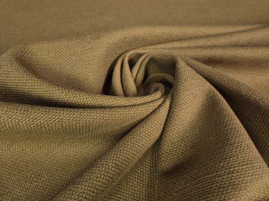 Przejdź do produktu Len z bawełną khaki/oliwka kolekcja Nevada 410g/m²