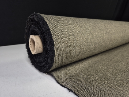 Przejdź do produktu Tweed wełniany oliwka 290g/m²