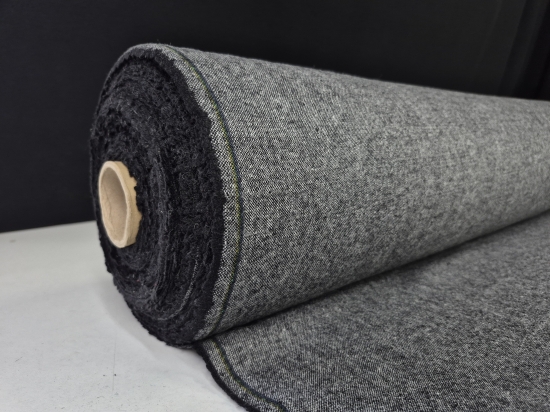 Przejdź do produktu Tweed wełniany szary 230g/m²
