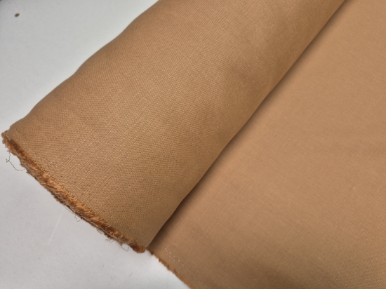 Przejdź do produktu Len z bawełną szeroki 230 cm Saffron 230g/m²