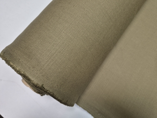 Przejdź do produktu Len z bawełną szeroki 230 cm Vison 230g/m²
