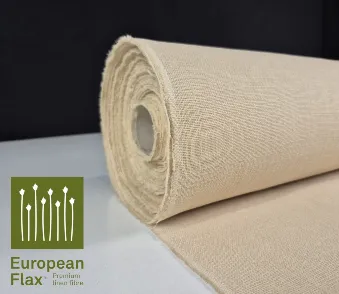 Tkanina konopna 100% Hemp 400g/m²